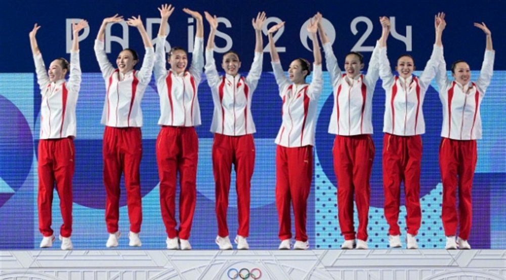 双人花游比赛金牌属于美国队 双人花游比赛金牌属于美国队